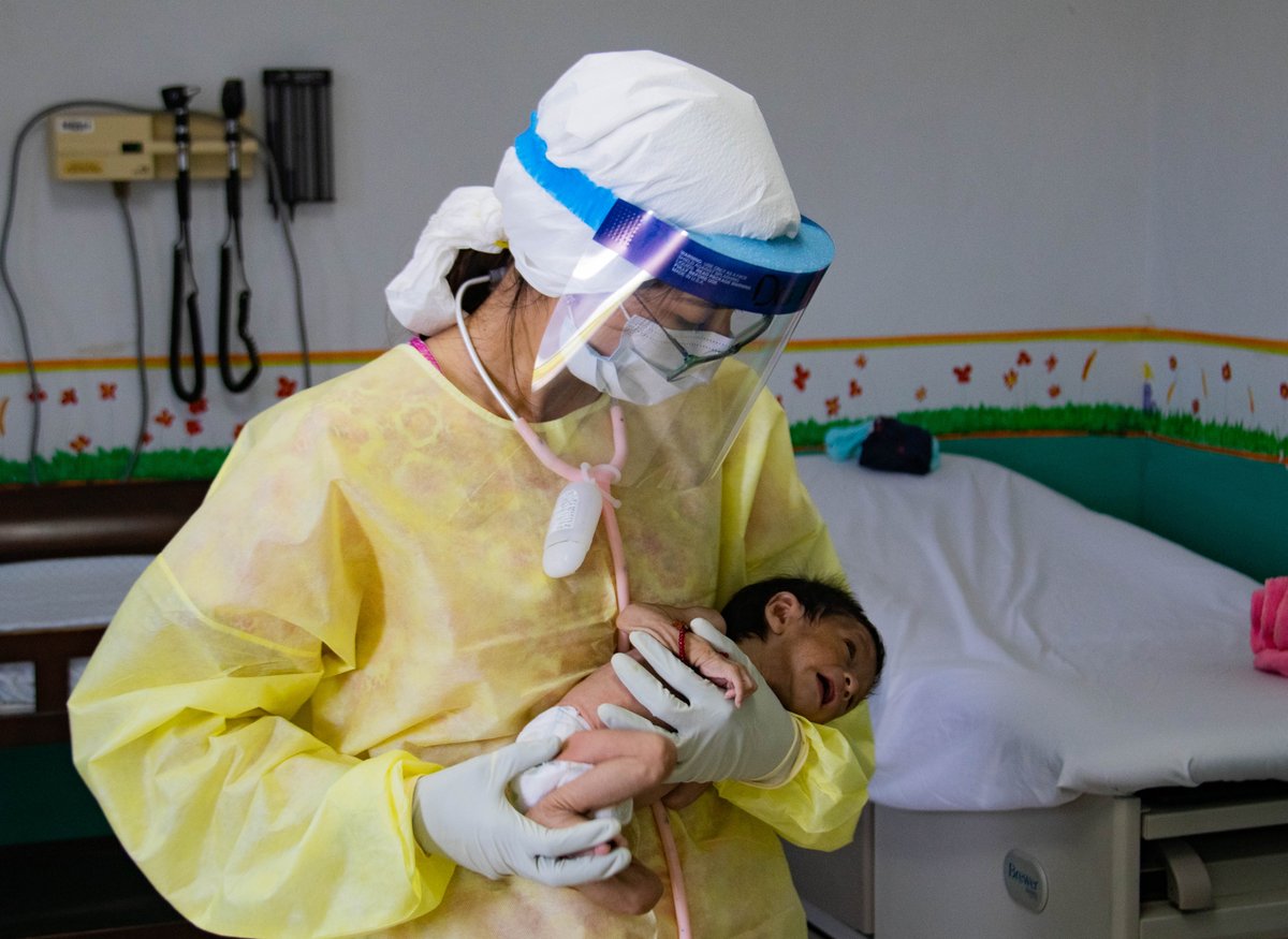 HOL St. Luke's staff are working hard as #malnutrition in #Guatemala is on the rise. If children don’t have the best start in life during the first 2yrs, the impacts of malnutrition are irreversible - so our emergency rescue program remains the ❤️ of all we do. #wesavelives