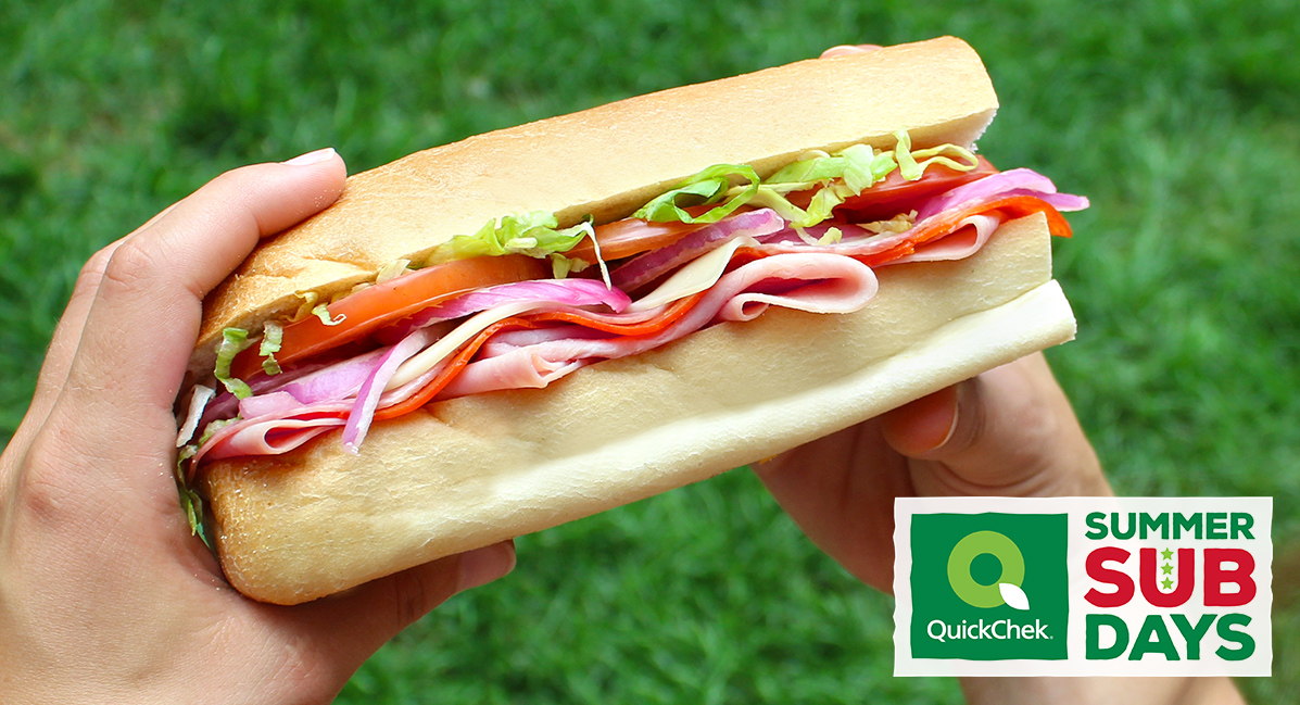 QuickChek's tweet photo. Sub days of summer. 🥖☀️ #ClassicItalian #SummerSubDays https://t.co/s8lWcy8W6Y