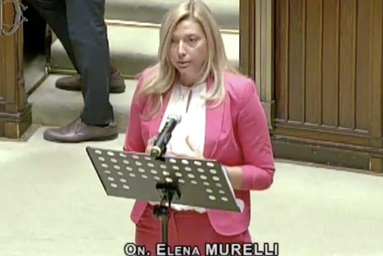 NFratoianni's tweet image. “Per tenervi le poltrone importate Covid dall’estero con i migranti" parole sgangherate a Montecitorio dell'on. #Murelli, fino ad oggi fervente deputata leghista, e sempre scatenata contro i poveri cristi. 
Razzista, ma pronta ad approfittare del bonus #Covid. 
Senza dignità