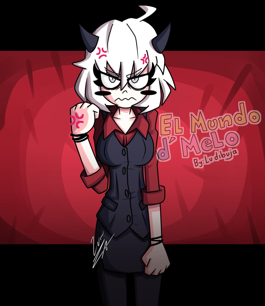 DibujaLu's tweet photo. Tres personajes mas en mi versión de helltaker, pueden seguirme en Instagram : @ lu_dibuja 
#art #artis #dibujo #digitaldrawing #drawing #digitalpainting #draw #digitalart #illustration #fanart #myart #kawaiigirl #demon #kawaiigirl #cartoon #cute https://t.co/egX9vAK9il