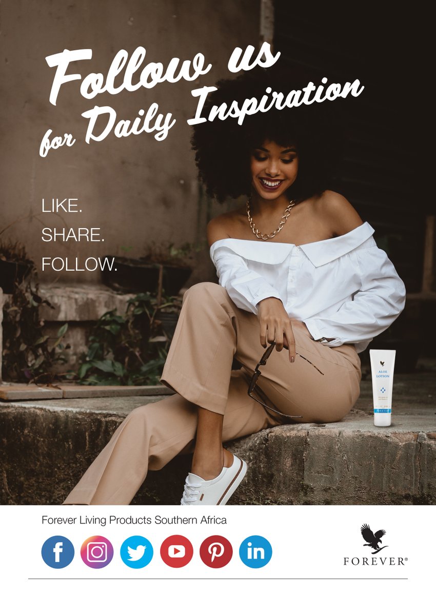 FlpSAfrica's tweet photo. Follow us for daily inspiration, motivation and to stay up to date on product information and happenings at #ForeverSA
#LookBetterFeelBetter #TheAloeVeraCompany https://t.co/N5jId00vfw
