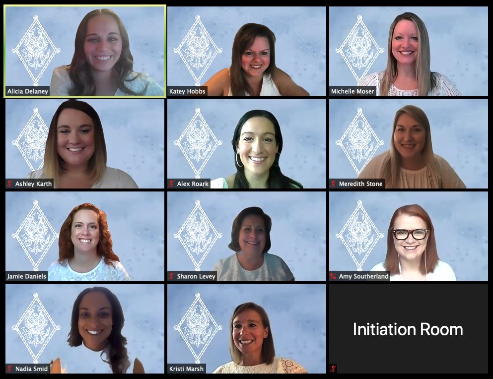 Last Saturday, Grand President Marla Neelly Wulf initiated 863 members at our first-ever virtual Initiation. Read more about this historic event ➡️ pibetaphi.org/welcome-to-the…