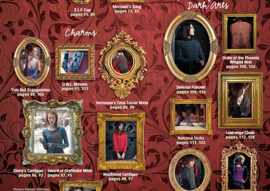 JsonJul's tweet image. Сама не могу поверить, что откопала это - журнал со схемами для вязания, милыми мини-интервью, волшебным оформлением, интересными идеями... и все по Гарри Поттеру! Варежки с заклинаниями, мантия невидимости, шапочка Дамблдора... - только. где. найти. время. повязать что-нибудь?!