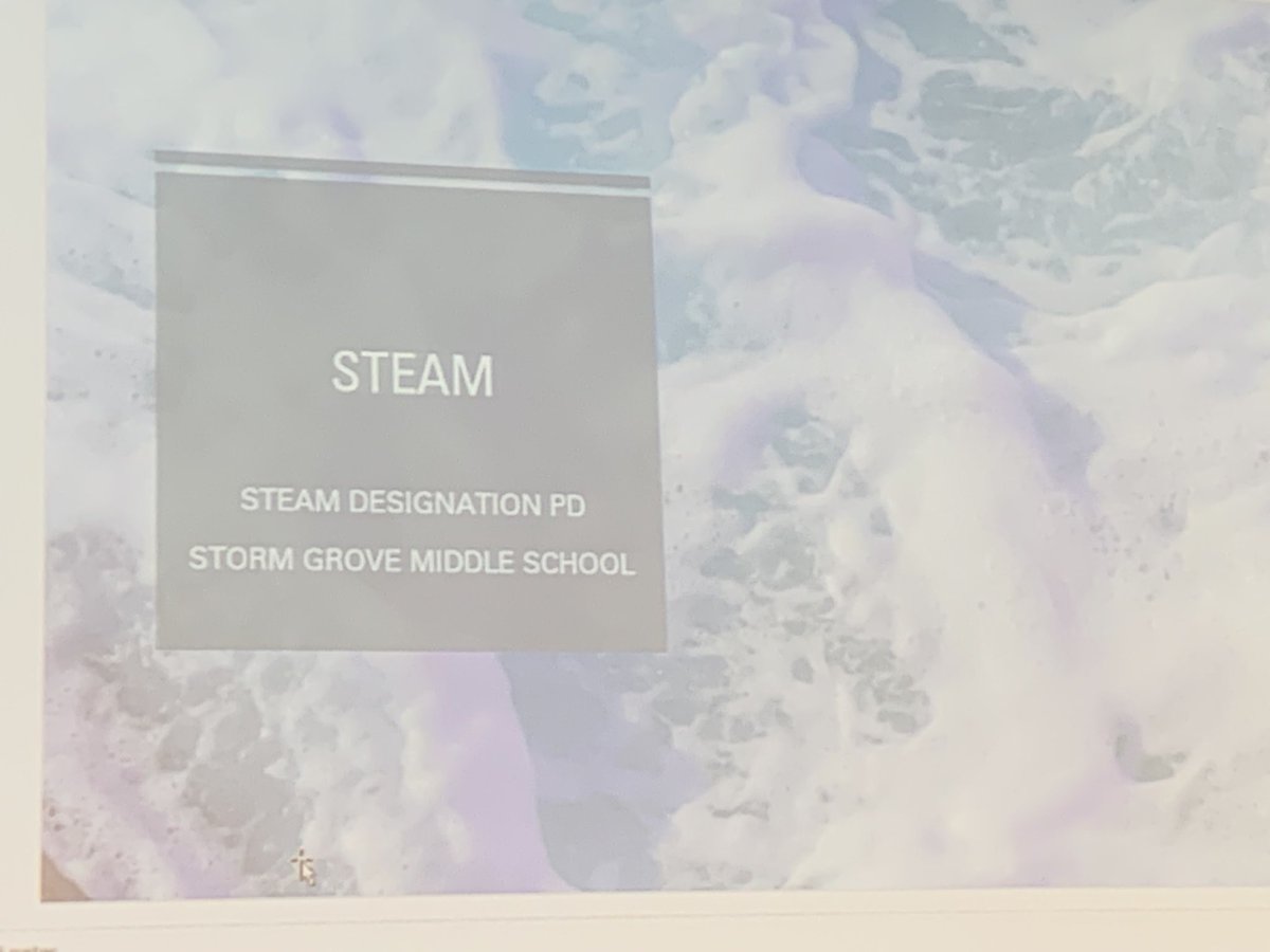 StormGroveFever's tweet photo. Our Storm Grove faculty and staff are ready and excited for our STEAM PD! ⁦@IRCSchools⁩ ⁦⁦@SDIRC_SUP⁩ ⁦@SDIRC_myhre⁩ ⁦@Bass_SDIRC⁩ https://t.co/owr7L0LsH6