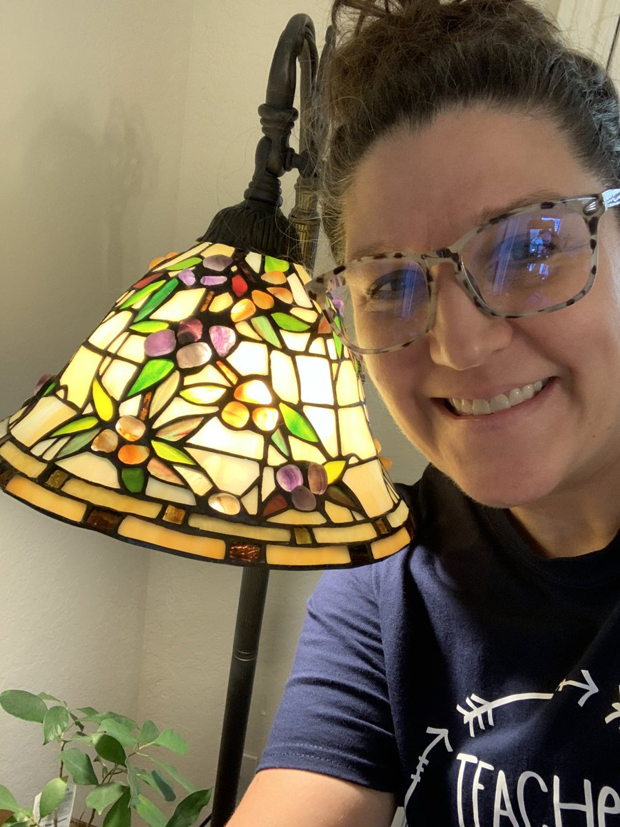 The light is shining bright during professional development... even from home.  #CameyAVP @cameylas
