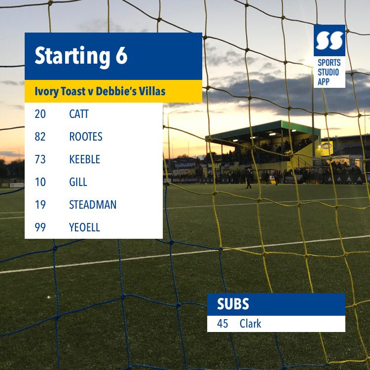 IvoryTFC2014's tweet photo. Here is our team for tonight #ITFC #IvoDeb https://t.co/yS5OOR81nO