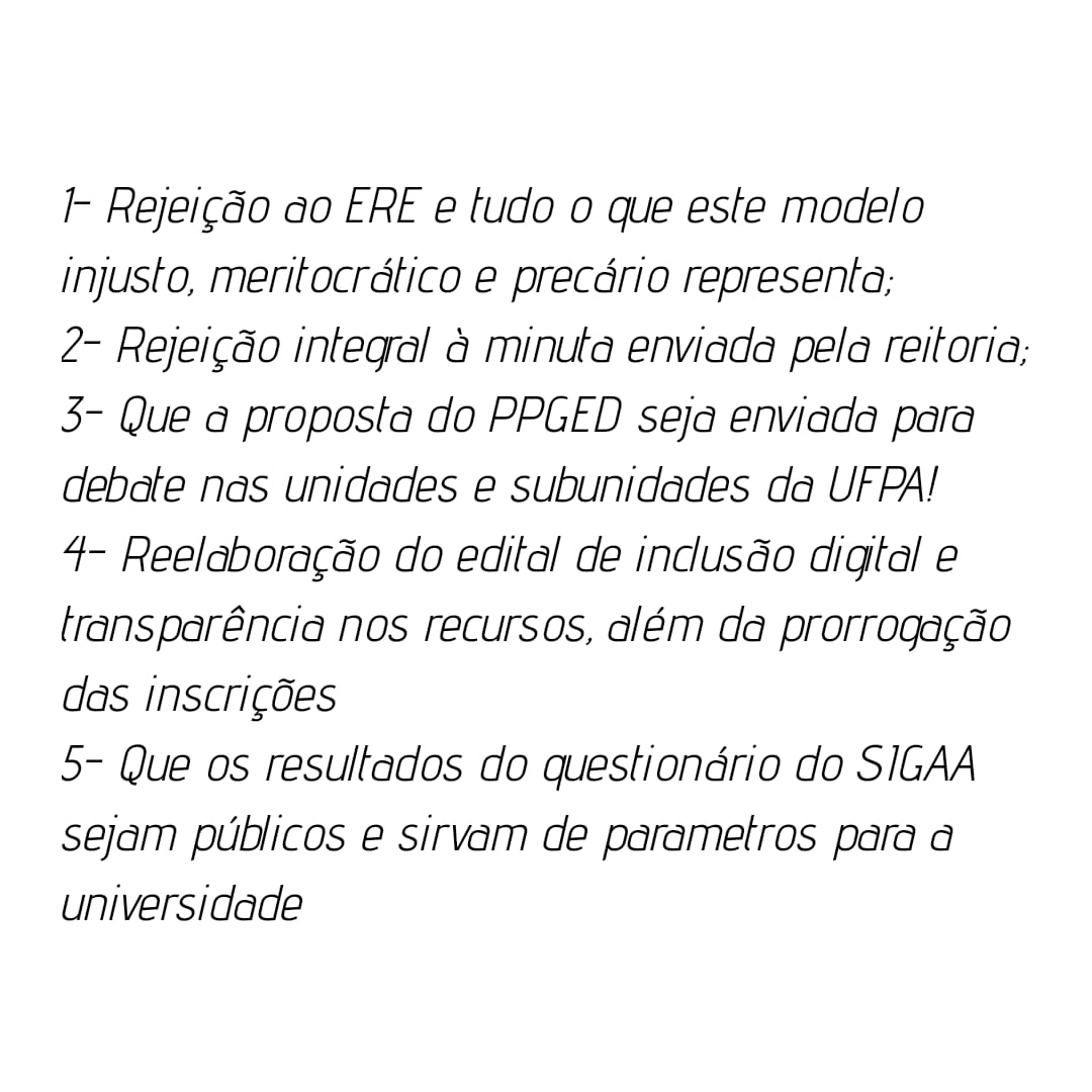 UFPAContraOERE's tweet photo. #ForaERE https://t.co/UNbgNzyFDF