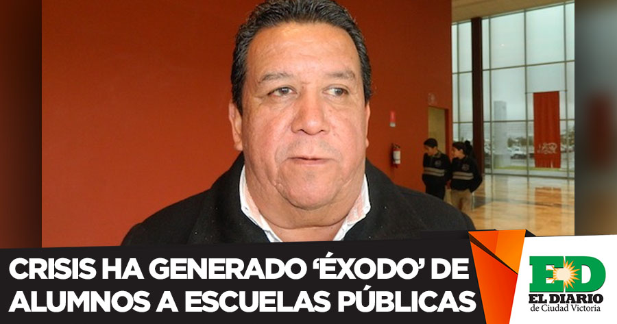 El_DiarioMx's tweet photo. De cara al inicio del ciclo escolar 2020-2021, en algunas escuelas públicas de Victoria se ha visto un incremento en la matrícula escolar, esto por el éxodo de alumnos de colegios privados.
#Crisis #Generado #Exodo ⬇️⬇️⬇️
https://t.co/IKOSdh8YNE https://t.co/UWkgiWSqb8