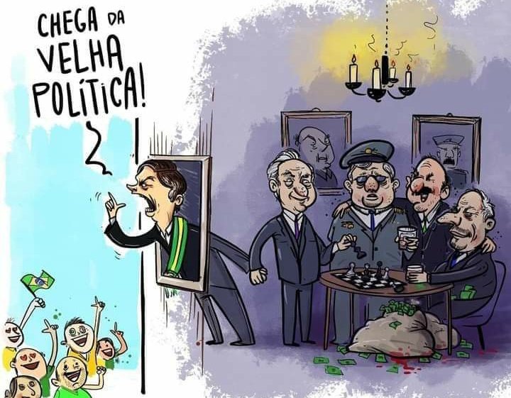 _Fora_Bolsonaro's tweet photo. Viva a "Nova Política" https://t.co/dgqchPEk18