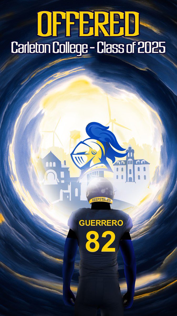 BlasGuerrero21's tweet photo. After a great conversation with @CoachJournell I am beyond grateful to receive an offer from Carleton College! https://t.co/MQJxn61Ln9