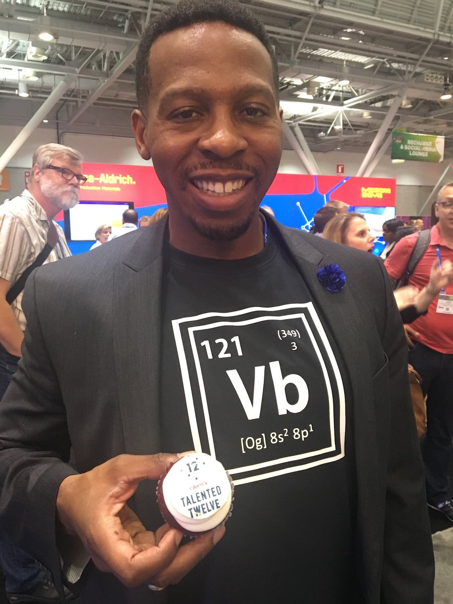 ...and in case you’re wondering where you can get one of these “Vb Element” t-shirts (which gives a scientifically feasible elemental depiction), you can purchase them at drboydthechemist.com

#Vibranium #BlackinInorganic #BlackinChem #Talented12