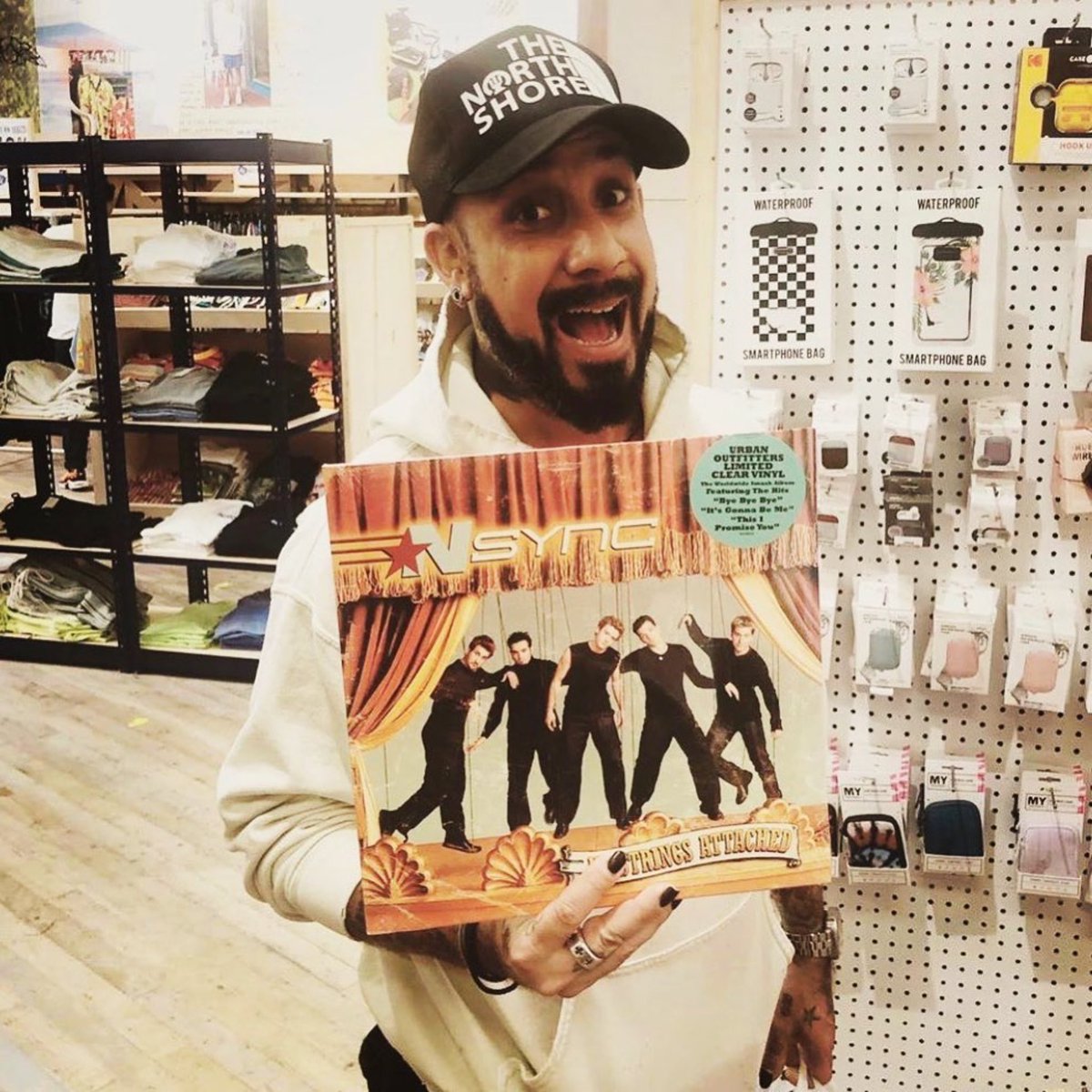 aj_mclean's tweet photo. One of these things is not like the other... 
What are you guys spinning on #nationalvinylday?? https://t.co/rnTjg3pQNj
