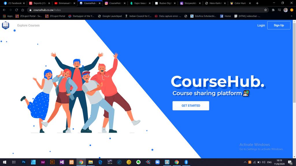 tanyathecoder's tweet photo. Old or new design #coursehub https://t.co/tOSZFXvfM0
