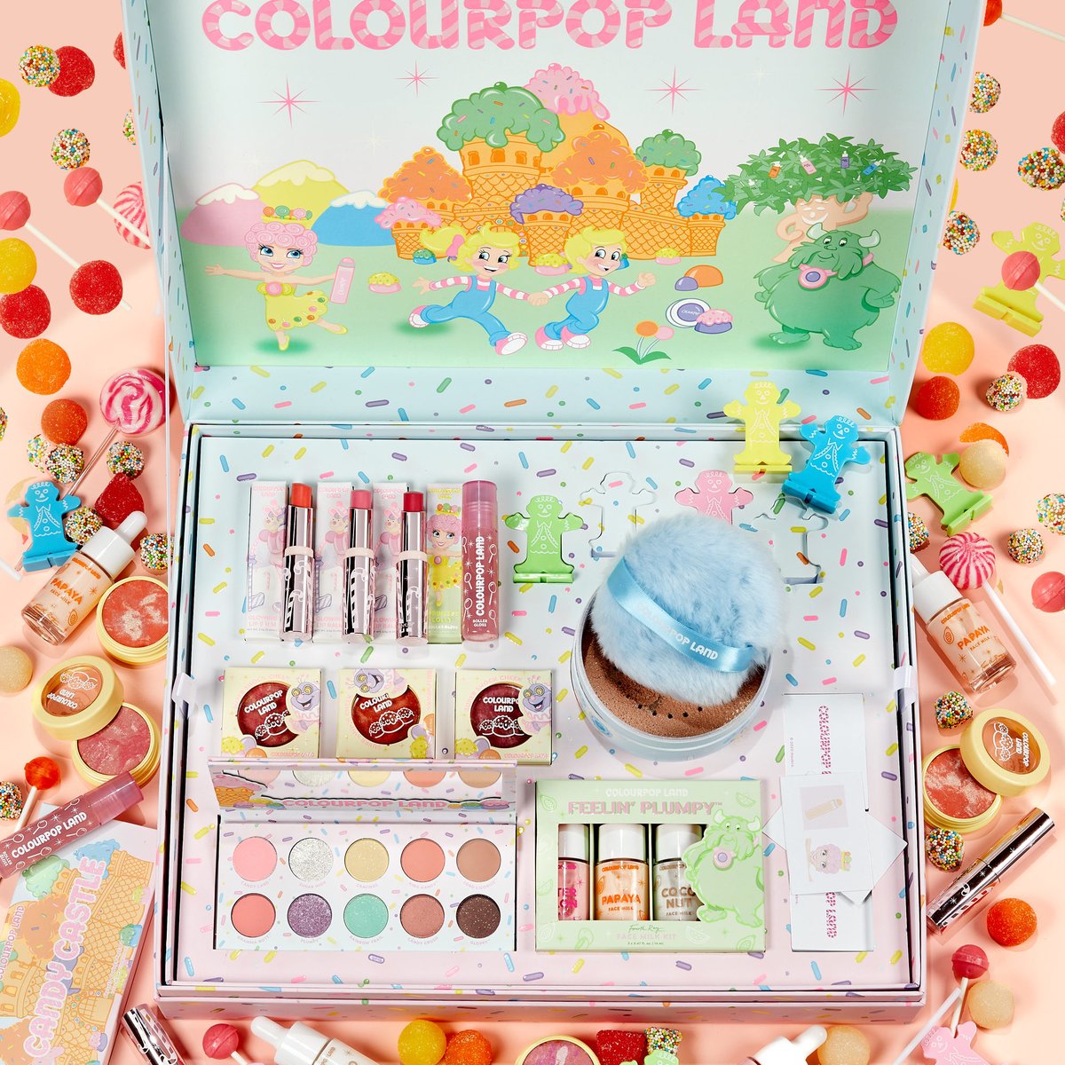 ColourPop Cosmetics (@colourpopco) on Twitter photo ✨THE SWEETEST #GIVEAWAY ✨
We are giving away 5 Candyland™ x Colourpop PR boxes!
To Enter:
🍦LIKE & RT
🍦reply w/ #candylandxcolourpop
🍦Follow <a href="/ColourPopCo/">ColourPop Cosmetics</a> & <a href="/FourthRayBeauty/">FourthRayBeauty</a>
©2020 Hasbro. All Rights Reserved. Licensed by Hasbro. ✨THE SWEETEST #GIVEAWAY ✨
We are giving away 5 Candyland™ x Colourpop PR boxes!
To Enter:
🍦LIKE & RT
🍦reply w/ #candylandxcolourpop
🍦Follow <a href="/ColourPopCo/">ColourPop Cosmetics</a> & <a href="/FourthRayBeauty/">FourthRayBeauty</a>
©2020 Hasbro. All Rights Reserved. Licensed by Hasbro.
