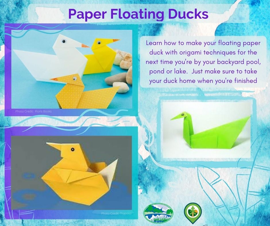 How to make a paper duck  Easy origami duck 