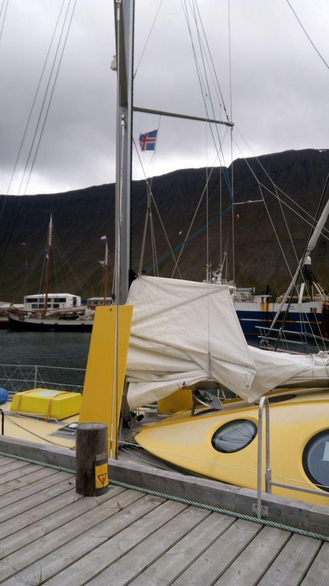 nanuq2020's tweet photo. AUG 12 - 18.45 UTC. Skipper has reported NANUQ has arrived to Isafjordur, her final destination for NANUQ2020 journey. In spite of several challenges affecting operations - the greatest one being Covid19 - the expedition was successful in gathering important and new data. https://t.co/QVAYjo8pZG