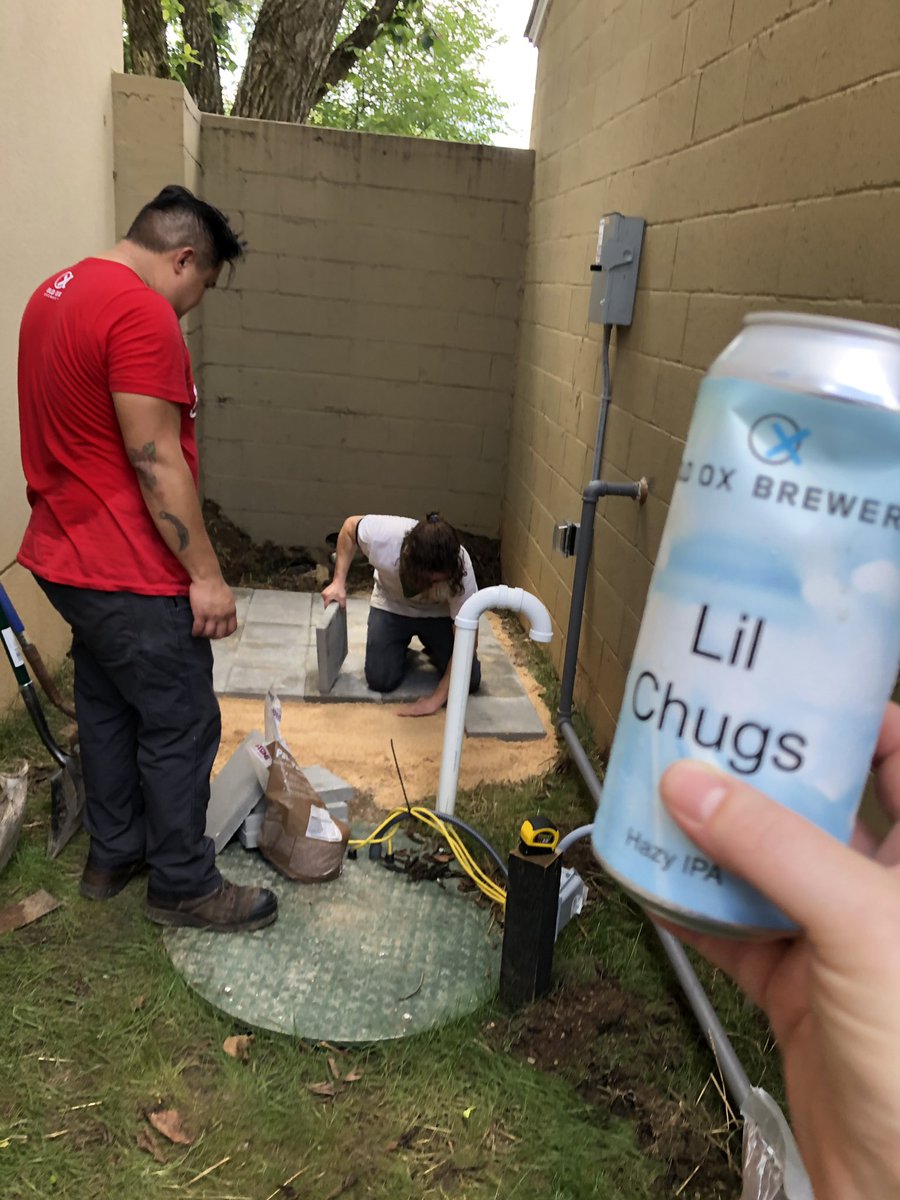 Our brew crew (or 2/3rds of them at least) is hard at work at <a href="/oldoxmiddleburg/">Old Ox Brewery Middleburg</a>