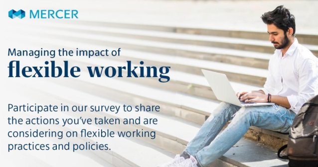 MBarbieri9999's tweet photo. New ways of working have challenged the #employeeExperience. Flexible work is a key priority for organizations who want to enable their workforce for the future. Share your perspective on #flexibleworking practices and policies: #MercerCanada https://t.co/70maV5JfNg https://t.co/J4wV2uri7h