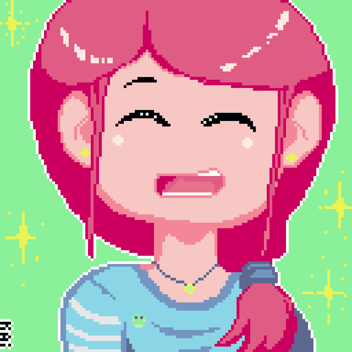 Kai4042's tweet photo. Random practice
.
.
.
.
.
.
#pixelart #pixelartist #portrait #Chibi #MyOC https://t.co/kl8RHQuCaw