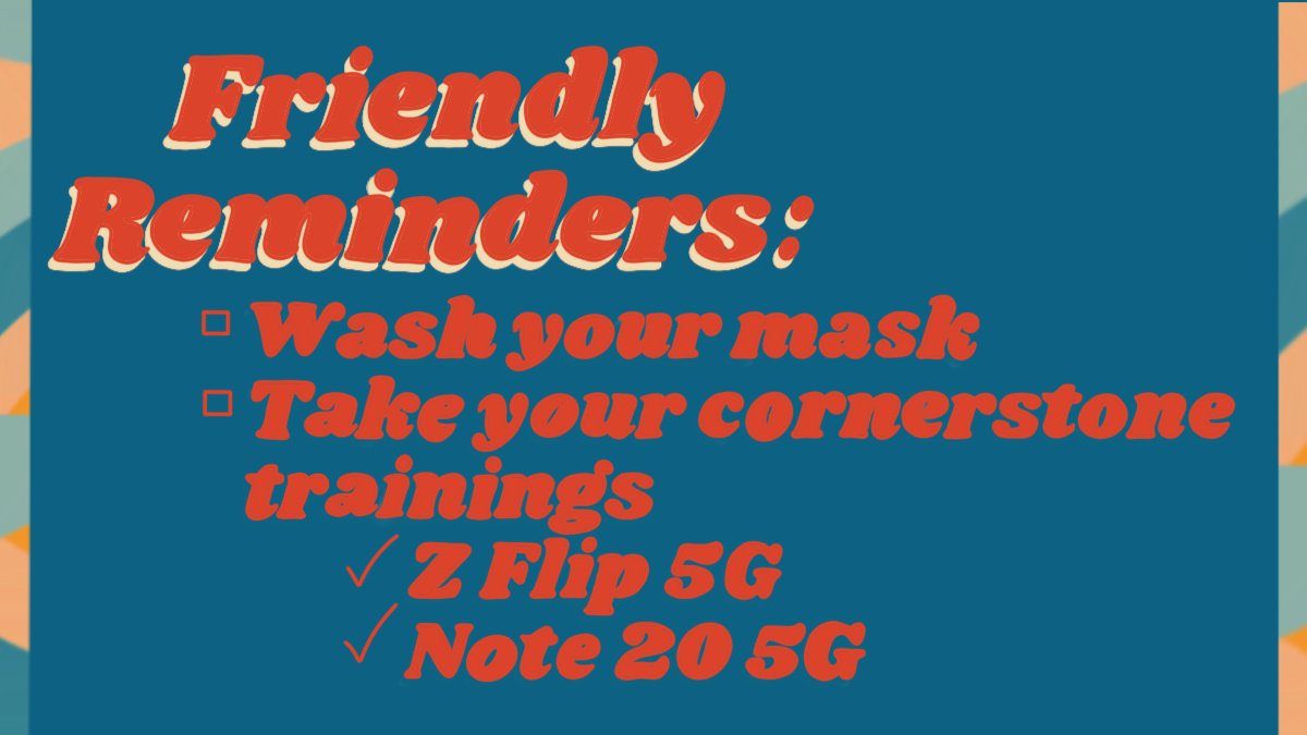 🙌Happy Wednesday🙌
🤗Here are some friendly reminders🤗