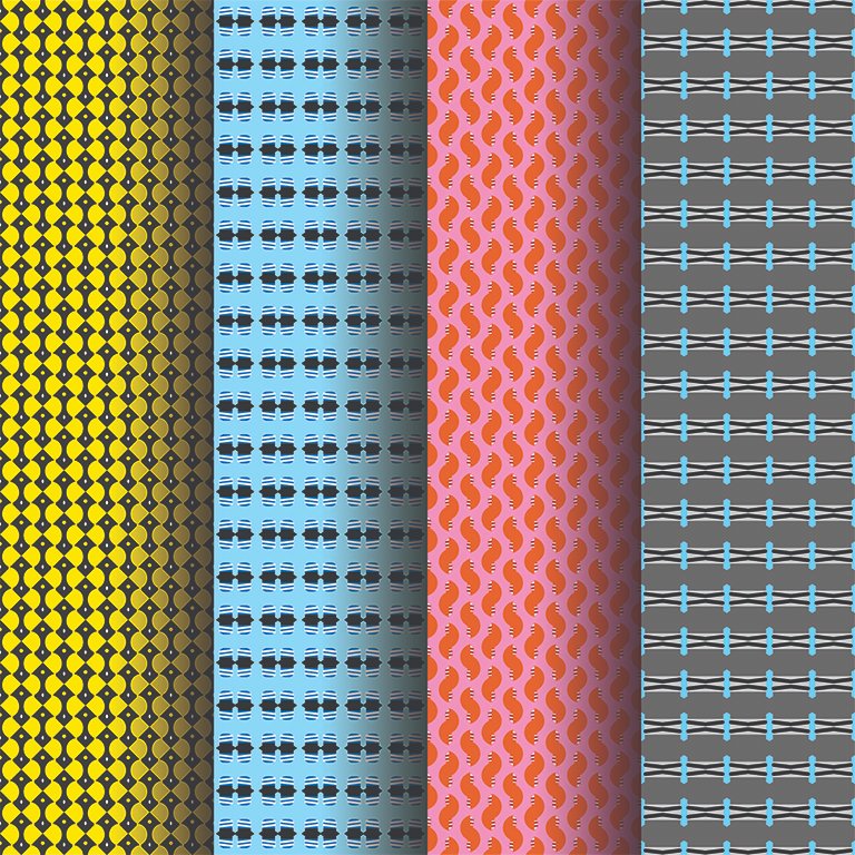 EmrPatterns's tweet image. New vector seamless patterns. #seamless #texture #background #pattern #abstract #design #textile #fabric #wallpaper #tile #surface #backdrop #modern #print #illustration #art #template #textured #fashion #ornament #monochrome #repeat #wrapping

© 2020 Emr Patterns / Emrah Avcı