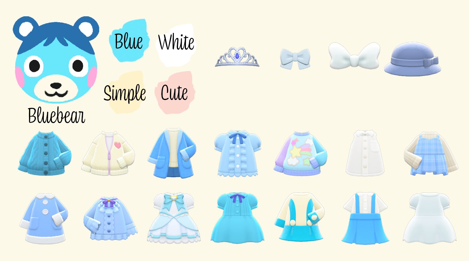 keri on Twitter "based on SeahollowACNH 's look books, i made my own