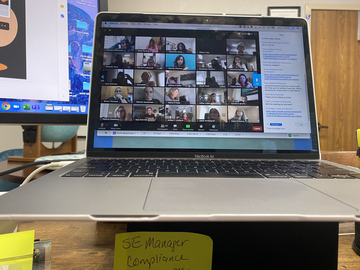 jkharrison1974's tweet photo. So happy to have almost 200 of the best SPED staff get together virtually to celebrate a start to the year. #CISDstrong #CISDSPED https://t.co/9kDbG1lMKQ