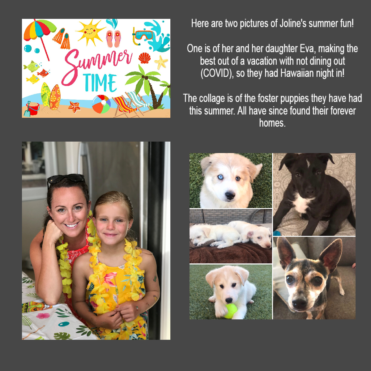 Our THD team is getting creative during Covid #StayingPositive #SummerFun #THDStrong