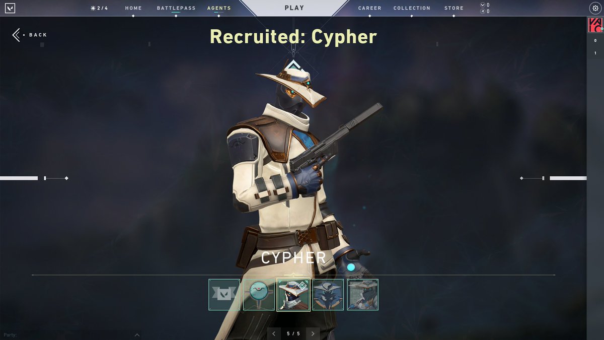 Newly recruited #Cypher #PCGaming #VALORANT