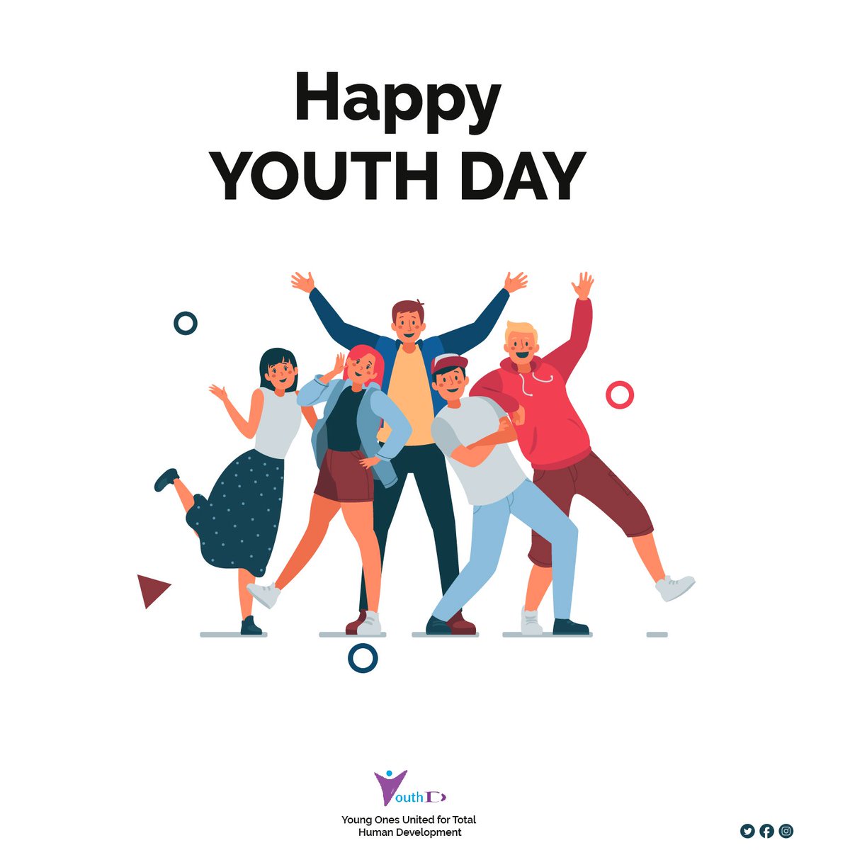 YOUTH_D_'s tweet photo. Happy Youth day #YouthDay Remember the change begins with us. https://t.co/PfYhB9Lclx