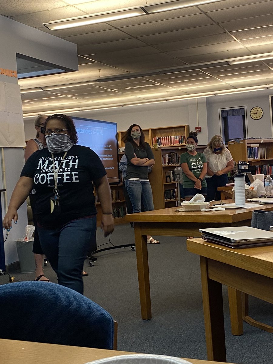 Today we learned about the year’s goals, trauma and self care, and about teaching through competencies. Even though this year will be filled with uncertainties the new opportunities are endless!  We will all need to move forward with patience, flexibility and grace.  #308pride