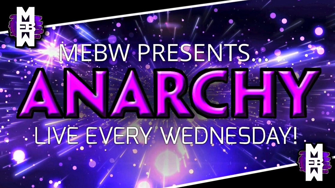 MEBW17's tweet photo. Tonight, we witness the aftermath of #WindsOfChange! MEBW Anarchy will be premiering LIVE in just under three hours! Click the link below and set a reminder for when we hit the air!
LINK! - https://t.co/uBlwdmeAhx https://t.co/tMVGqaisGn