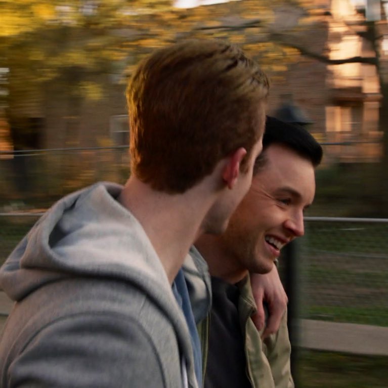 so here have a thread of ian and mickey NOT social distancing instead