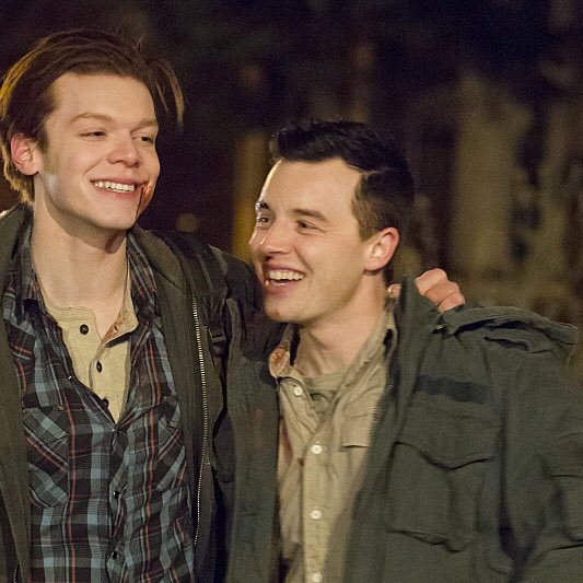 so here have a thread of ian and mickey NOT social distancing instead