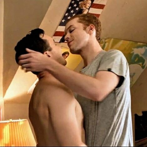 so here have a thread of ian and mickey NOT social distancing instead