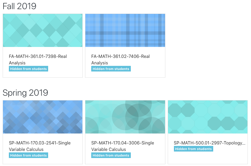 divbyzero's tweet photo. Our LMS allows us to add a graphic for each course to replace the autogenerated one. This semester I'll be teaching our intro to proofs class and real analysis. What images should I use? #Procrastinaing #ReallyShouldBeWorking https://t.co/gA1whkfUeA