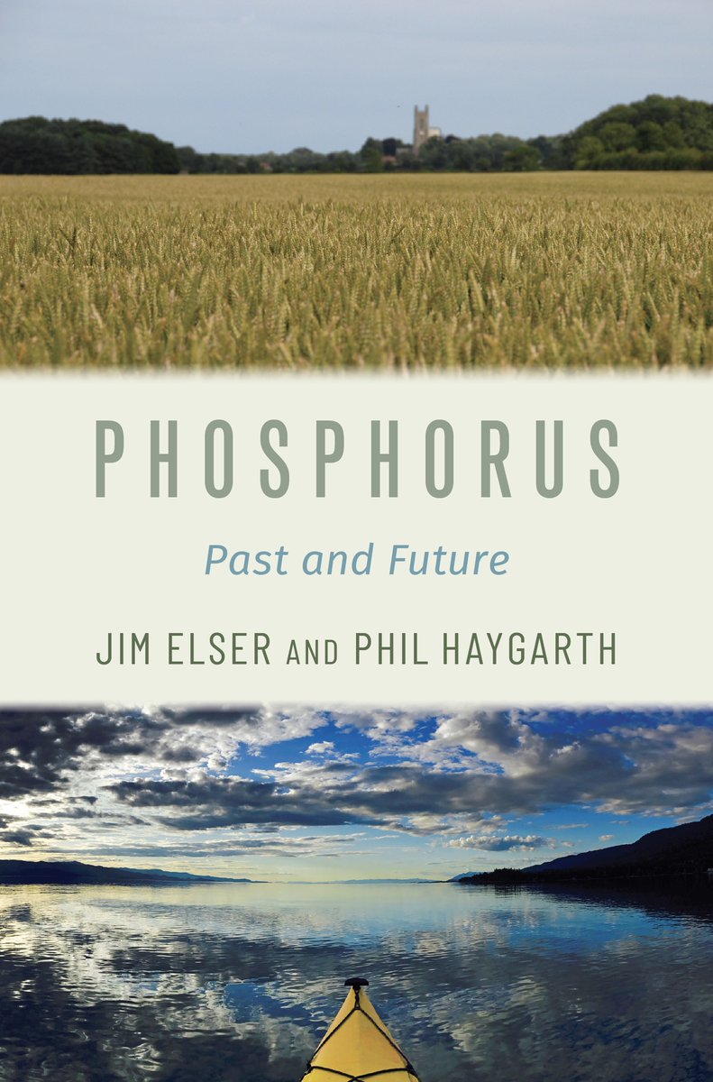 DrLimnology's tweet photo. sneak preview at the cover of our upcoming #phosphorus book !  @ProfPHaygarth took the top pic and I took the bottom one.  Coming soon from @oxfordpress https://t.co/cfead9LIVo