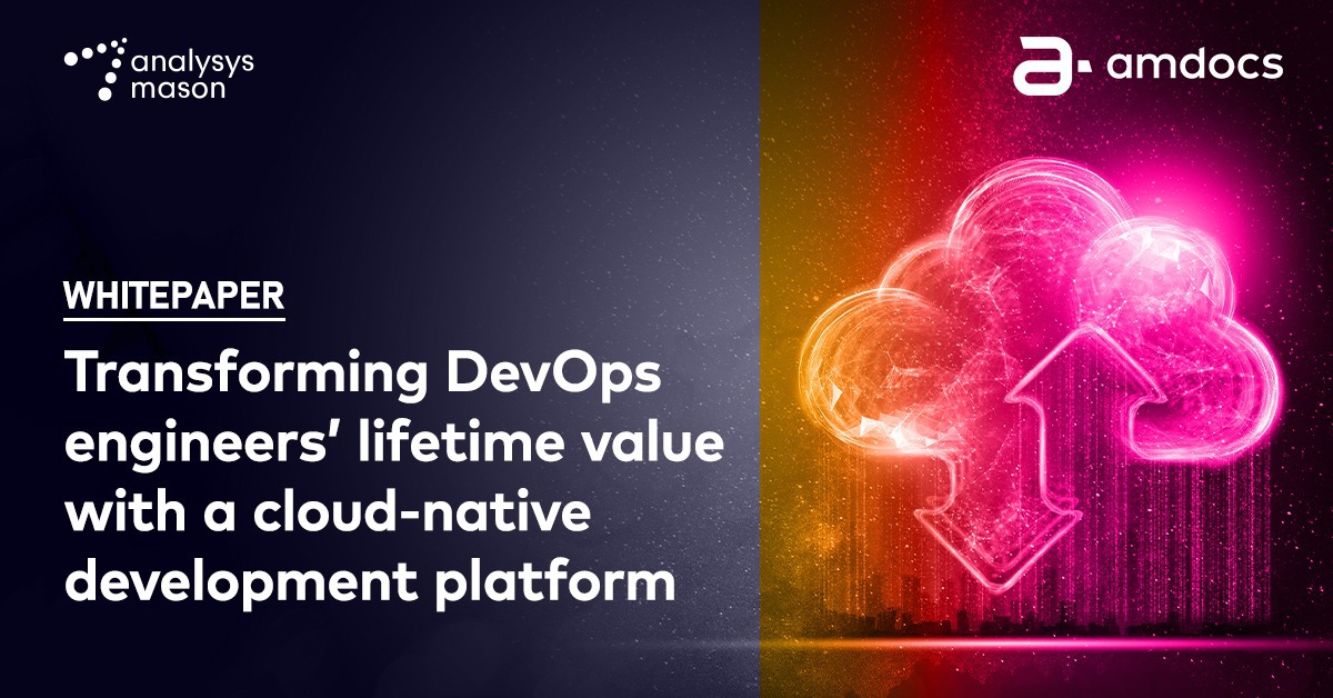 AmdocsTech's tweet photo. Read the latest white paper by @AnalysysMason Research Director, Caroline Chappell, outlining how the Amdocs #MS360 accelerated #microservices development platform empowers #digitaltransformation >> https://t.co/TWdw83FMsT 

#cloudnative #amdocstechnology https://t.co/s3sgFY1upq