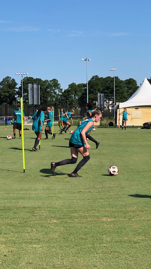 Excited to be back at it 😤⚽️