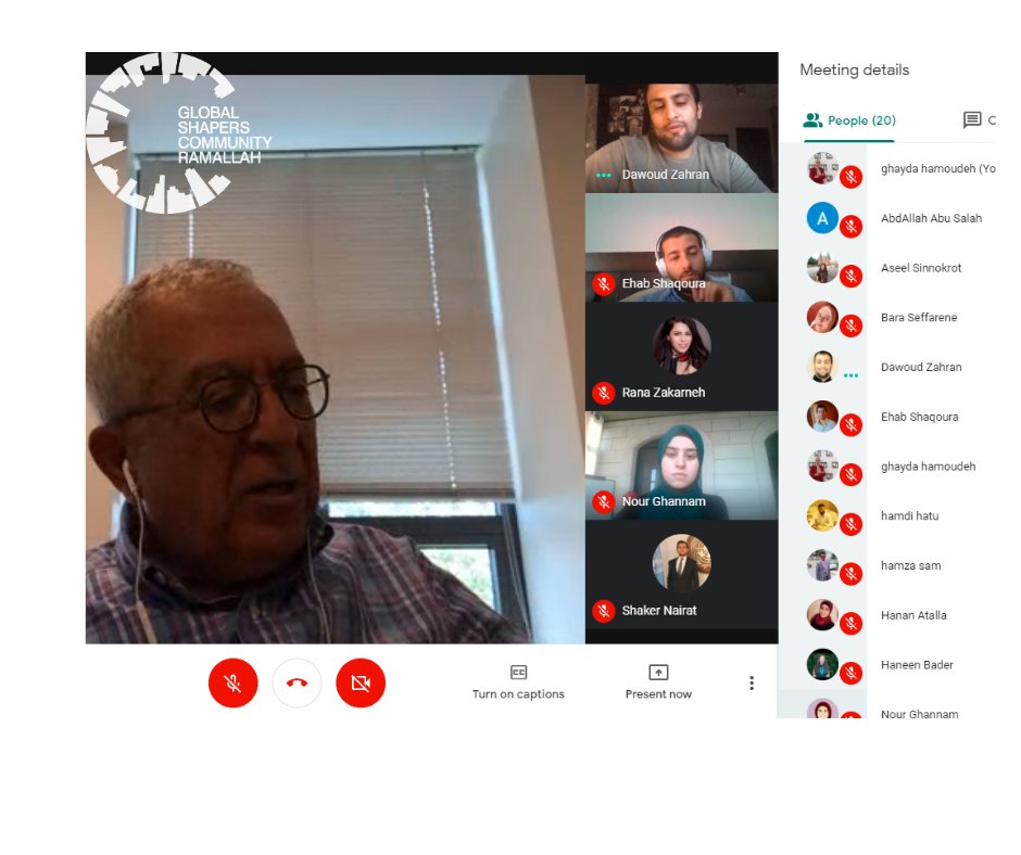 RamallahShapers's tweet photo. Dr. Salam Fayad, *Former Palestinian Prime Minister* it was a pleasure having you among us as a community today. 

And thank you for sharing all needed insights. 

Happy International Youth Day 💪 https://t.co/6mMTlB69bB