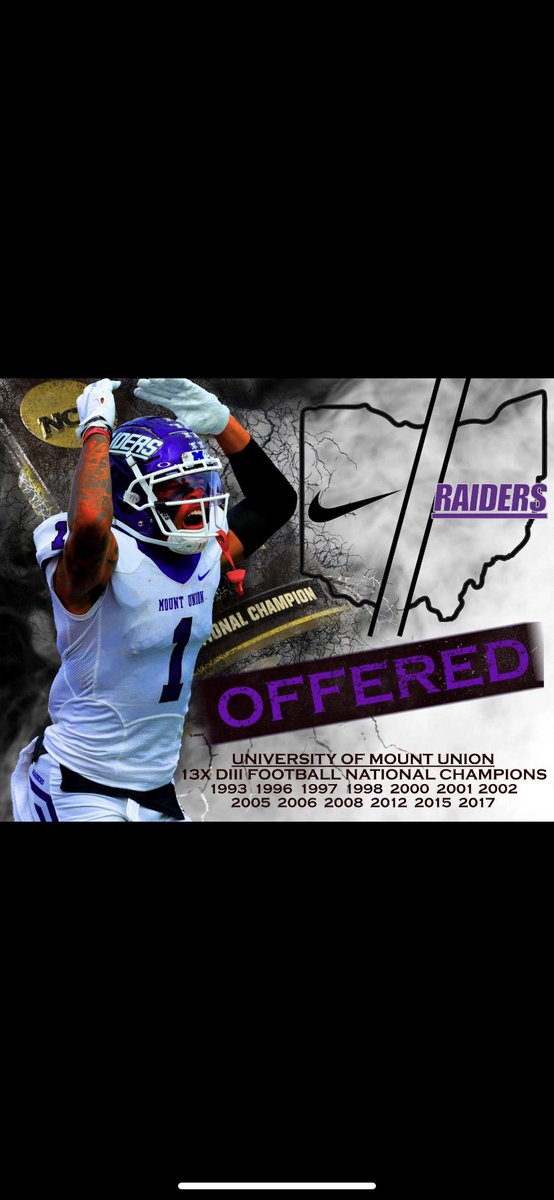 Luke_Bresser's tweet image. I am excited to announce that I have recieved an offer from @MountUnionFB!! Thank you Coach Allen!!