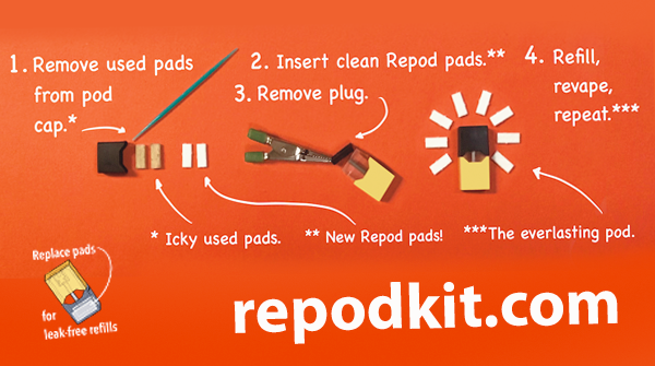 repodkit's tweet image. Canada's best refill!
#vape #WeVapeWeVote #repodkit #vapeflavor #eliquid  #vapemango #vapefam #vapejuice #vapepen