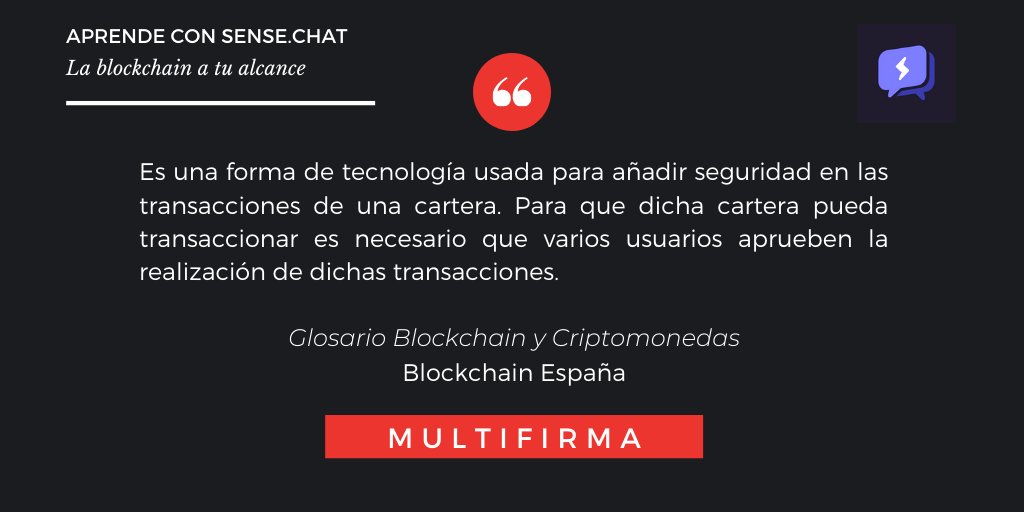 yoditarzk's tweet photo. ¡Aprende con @SenseChat: la blockchain a tu alcance!

¿Qué es multifirma?

Visita: https://t.co/mn9Pwms8bB

#makesense #sensetoken $SENSE https://t.co/iOGE6xPFNV