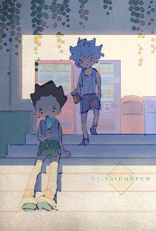 Break time
I want more killua and gon 🥺