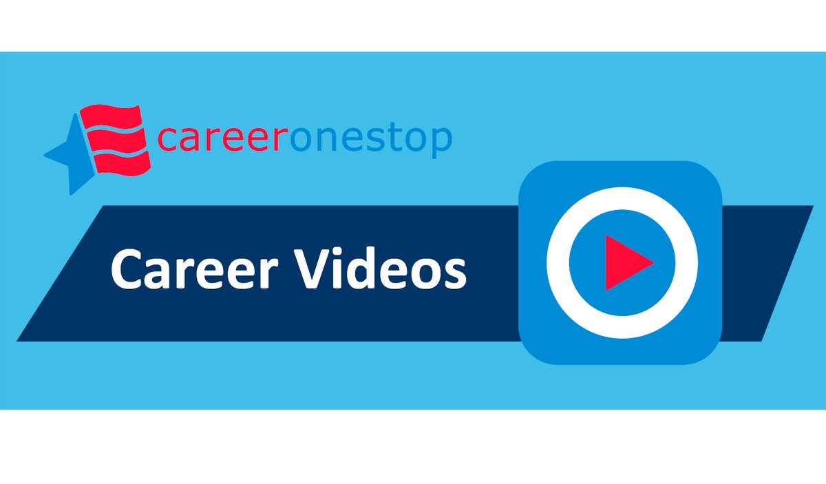 Career1Stop's tweet photo. Are you exploring #career options? DYK there are more than 500 career videos on CareerOneStop's YouTube channel? Take a look! #careerexploration #jobsearch #careercounselors https://t.co/vC7CUaeUPh https://t.co/z0sLmsThmf