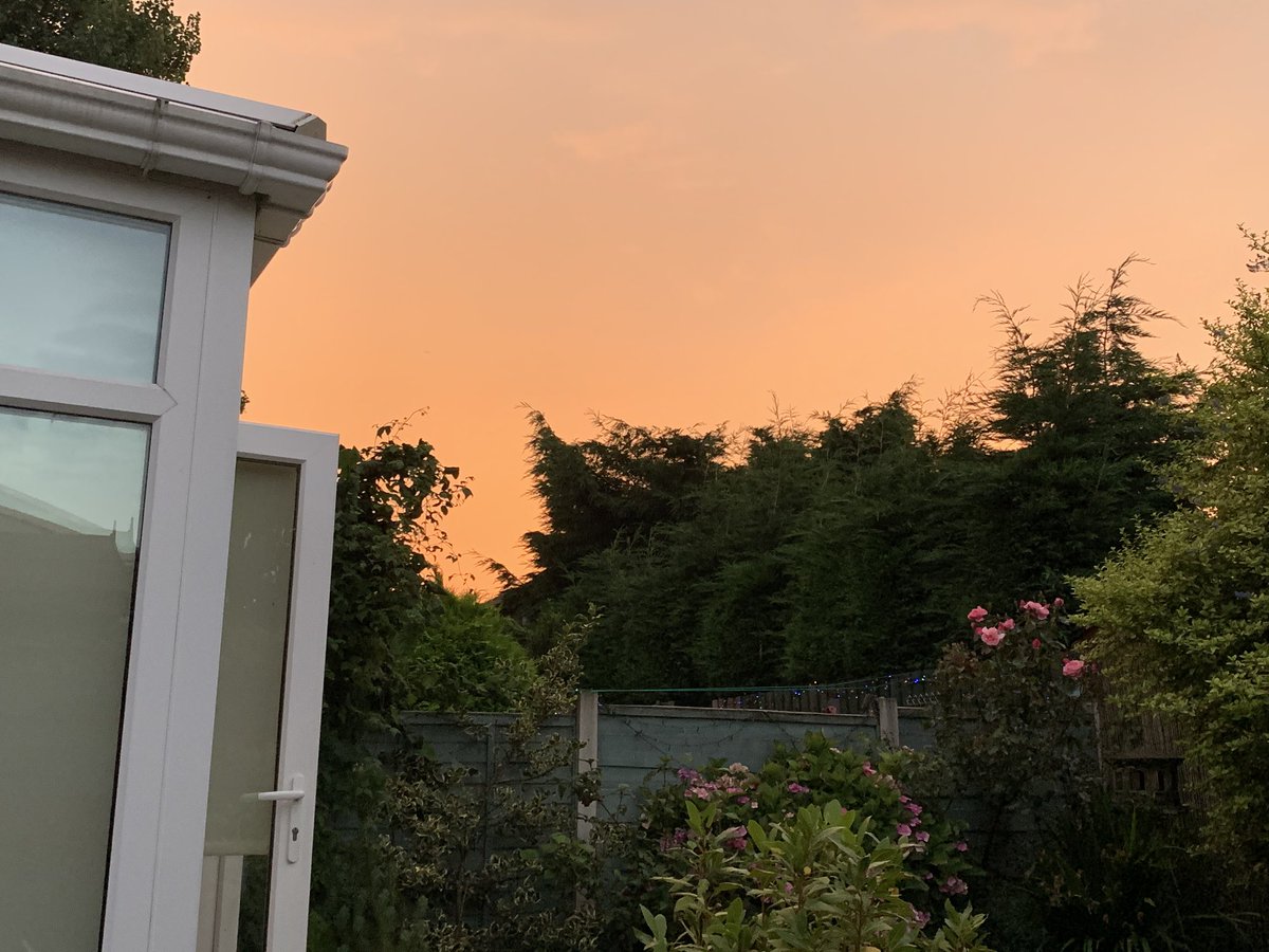 Ominous sky #thunderblotsandlightening⚡️⛈