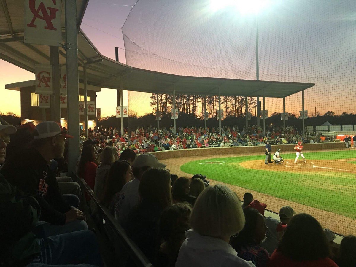 CoachMongero's tweet photo. Whenever the slightest negative thought tries to make its way into my thinking...I quickly remind myself where I live and that I get to do what I love...coach baseball...and as a bonus...I get to do it at this amazing facility...in south East Georgia...at a great HS. #GYMR https://t.co/gLqj5MMBW7