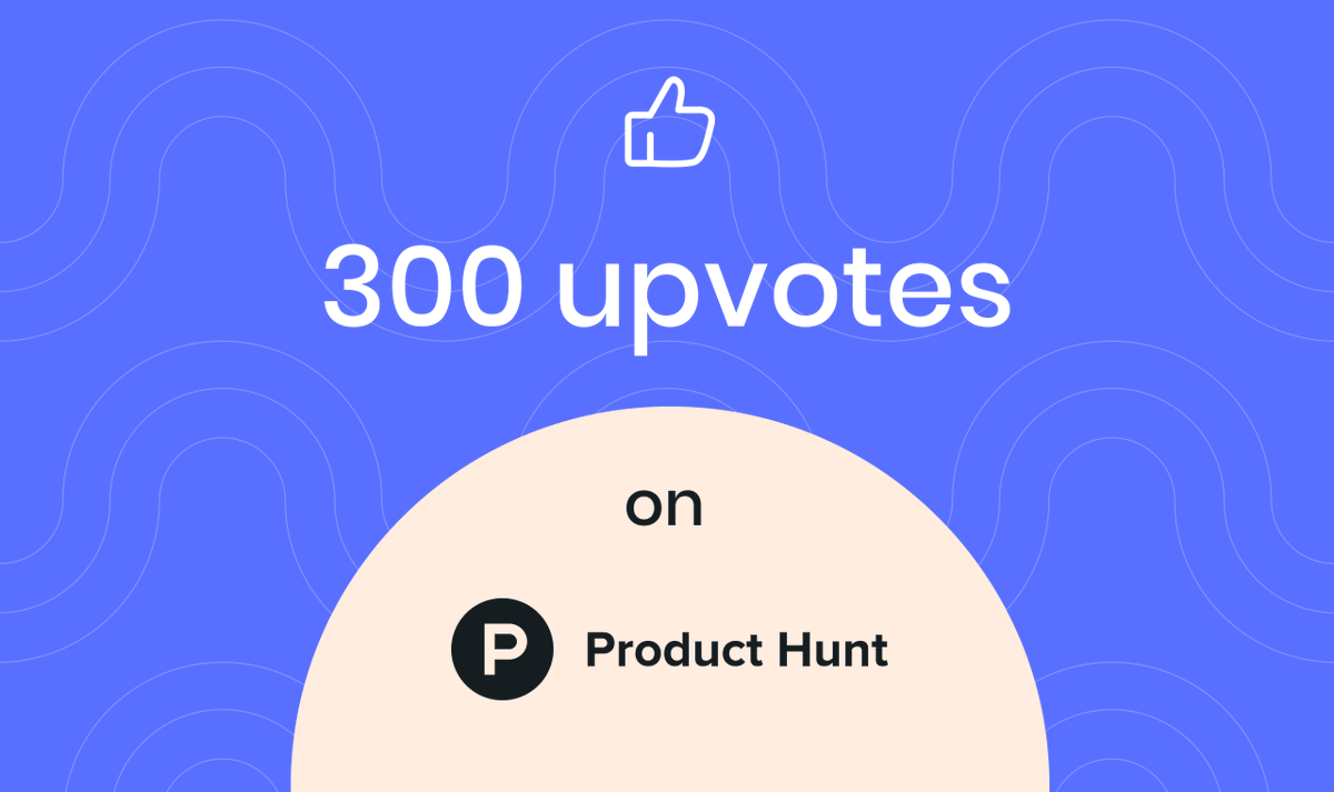 FellowAInotes's tweet photo. 🚨 Milestone alert 🚨
We just hit 300 upvotes on @ProductHunt 😻
Thank you for your feedback and support!
Have questions or comments about the features in #Fellow20?
Join the conversation:
https://t.co/KEup8NVBQL https://t.co/Y2pllUKosN