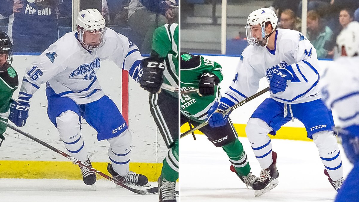 MKY | Lee, Wittman are AHCA All-American Scholars: bit.ly/2DRYL3z

<a href="/FredBlueDevsHky/">Fredonia Mens Ice Hockey</a>
<a href="/AHCAHockey/">AHCA</a> 
@B_Witman19
<a href="/gregglee56/">Gregg Lee</a>
<a href="/ThePost_Journal/">The Post-Journal</a>