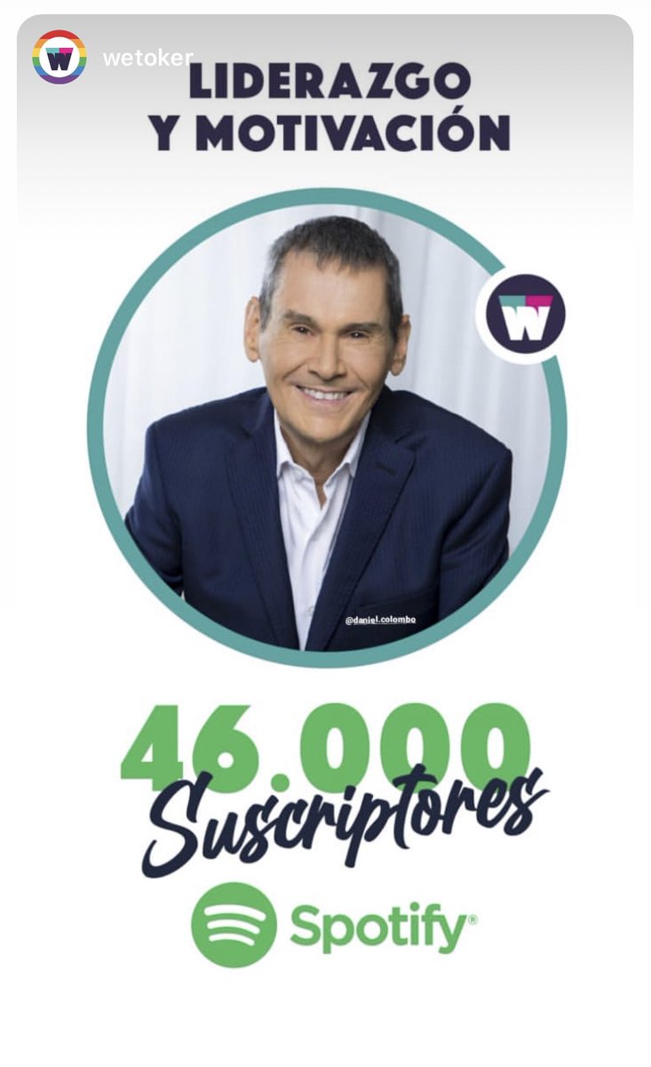 Gracias <a href="/spotifypodcasts/">Spotify Podcasts 🎙</a> y a <a href="/wetoker/">Wetoker Podcast</a> hoy alcanzamos 46.000 #suscriptores a mi #podcast 

🎧 Súmate aquí: open.spotify.com/show/0fyq5btVd…